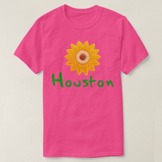 ヒューストン サンフラワー Tシャツ (デザイン正面)