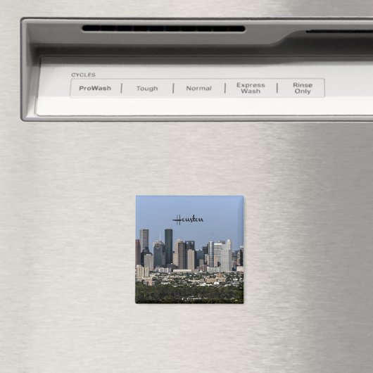 ヒューストン,テキサス州の街並み マグネット (インサイチュ (食洗機))