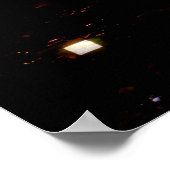 ヒューストン、テキサス州スカイライン花火 ポスター (角)