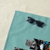 ヒューストン，テキサス州落書き ビーチタオル (インサイチュ)