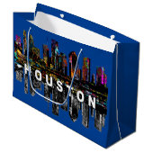 ヒューストン，テキサス州落書き ラージペーパーバッグ (正面アングル)