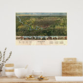 ヒューストン、テキサス州1891 ポスター (キッチン)