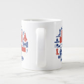 ヒューストン·テキサス州·アイコンズ ジャンボコーヒーマグカップ (裏面)