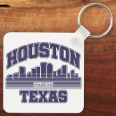 ヒューストン，テキサス州 キーホルダー (裏面)