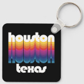ヒューストン，テキサス州 キーホルダー (裏面)
