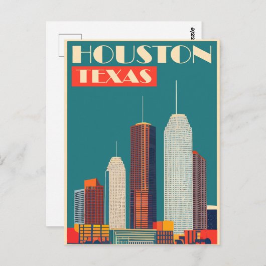 ヒューストン,テキサス州,旅行 ポストカード (正面/裏面)