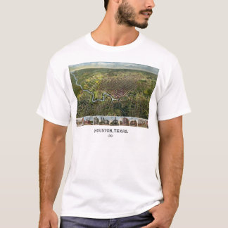 ヒューストン、テキサス州- 1891年 Tシャツ