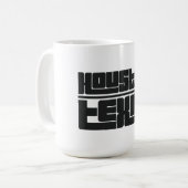 ヒューストン - テキサス コーヒーマグカップ (正面左)