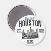 ヒューストン マグネット (正面/裏面)