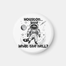 ヒューストン…何だ？愛らしいアライグマ