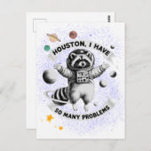 ヒューストン、私は多くの問題を抱えている ポストカード (正面/裏面)
