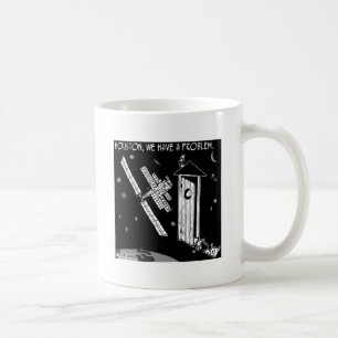 ヒューストン、私達は問題を有します コーヒーマグカップ