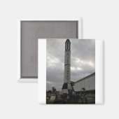 ヒューストンNASAツアー マグネット (正面/裏面)