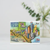 ヒューストンTX ポストカード (スタンド正面)