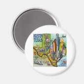 ヒューストンTX マグネット (正面/裏面)