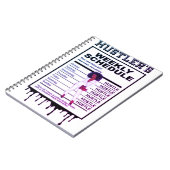 ヒュースラーの週間スケジュール ノートブック (左側)