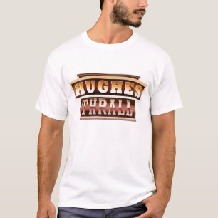 ヒューズか束縛の日焼けブラウン Tシャツ