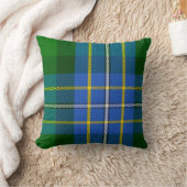 ヒューズのタータンチェックの枕 クッション (ブランケット)