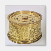 ヒューズ付き最初の春駆動クロック， 1525 マグネット (正面)