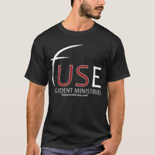 ヒューズ学生大臣の黒いTシャツ Tシャツ