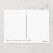 ヒューズ記念鳥の水浴び場：アーカンソー州 ポストカード (裏面)