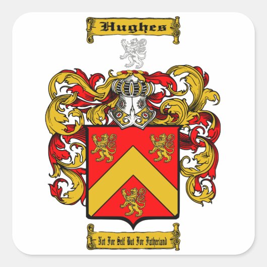 ヒューズ（アイルランド） スクエアシール (正面)