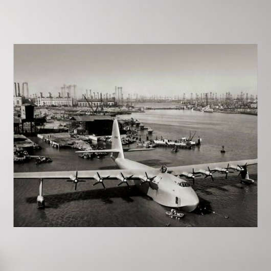 ヒューズ H4 スプルース グース 1947 ポスター (正面)