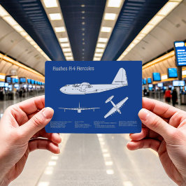 ヒューズH-4ヘラクレスススプルースグース – 飛行機の計画 ポストカード