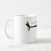 ヒューズOH-6のCayuseの失敗Clawd コーヒーマグカップ (左)