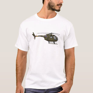 ヒューズOH-6のCayuse Cav Tシャツ