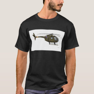 ヒューズOH-6のCayuse Cav Tシャツ