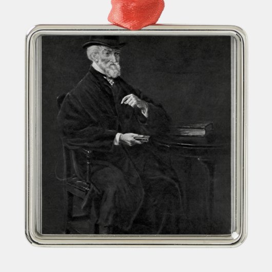 ヒューバートジョージde Burgh缶詰に メタルオーナメント (正面)