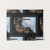 ヒューバート・ロバートによる放浪ミンストレル タペストリー (正面(横))