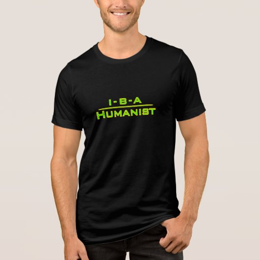 ヒューマニスト トライブレンドＴシャツ (正面)
