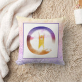 ヒューマニズムの幸福な人間の雲 クッション (ブランケット)