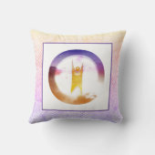 ヒューマニズムの幸福な人間の雲 クッション (裏面)