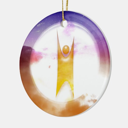 ヒューマニズムの象徴 セラミックオーナメント (左)