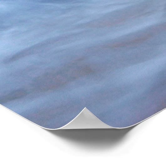 ヒューマニティはアン海 – マハトマガンジー引用文 ポスター (角)