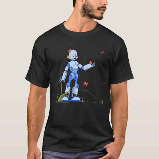 ヒューマノイドロボット Tシャツ (正面)