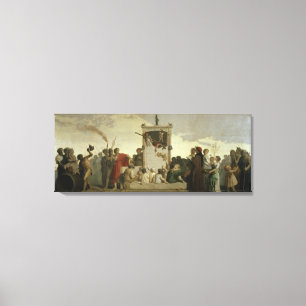 ヒューマンコメディー， c.1852 キャンバスプリント