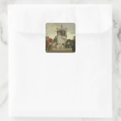 ヒューマンコメディー, c.1852 スクエアシール (バッグ)