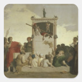 ヒューマンコメディー, c.1852 スクエアシール (正面)