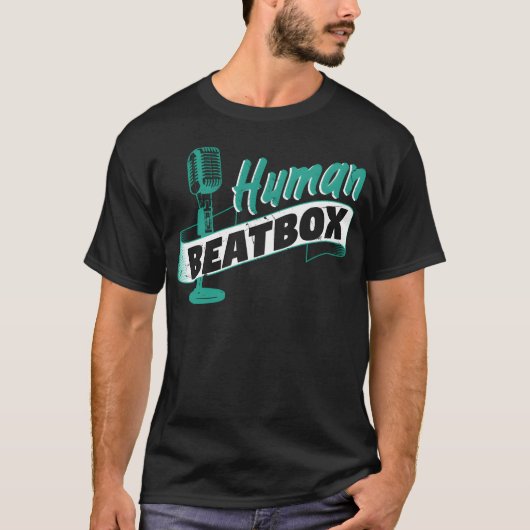 ヒューマンビートボックス レトロ Tシャツ (正面)
