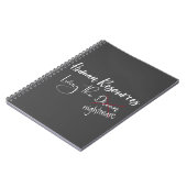 ヒューマンリソースリビングザドリーム悪夢HR ノートブック (左側)