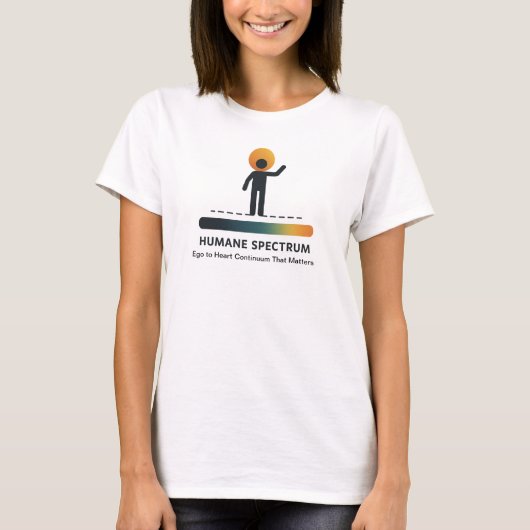 ヒューマン・スペクトラムTシャツ Tシャツ (正面)