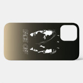 ヒューマン フェイスオフ シルエット アート｜ Case-Mate iPhoneケース (裏面 (横))