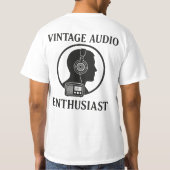 ヒューマン・ラジオ・ハイブリッド Tシャツ (裏面)