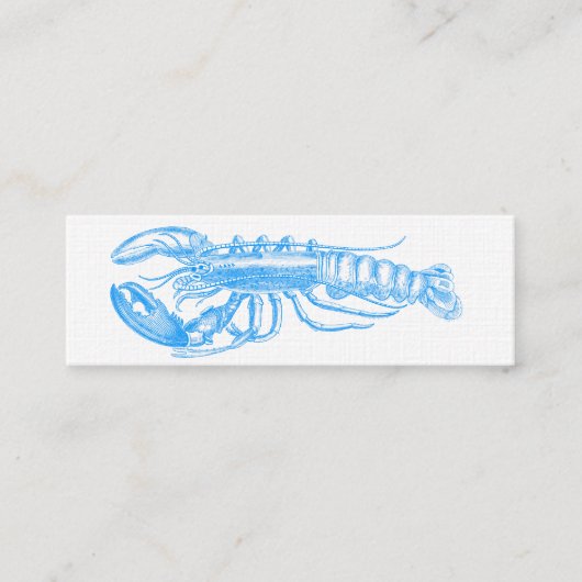 ヒューマー・ライトブルー・シリーズ スキニー名刺 (正面)