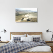 ヒュームは険しい山道を横断する キャンバスプリント (インサイチュ (寝室))