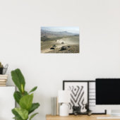 ヒュームは険しい山道を横断する ポスター (ホームオフィス)